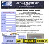 Scam - GREGORY SCLAFANI AND MARGUERITE CREMOLA SCLAFANI - ITS ALL LOGISTICS LLC TRANSPORT SCAM